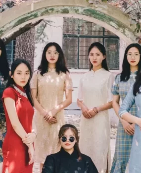 2020中国上海旗袍展参赛美女